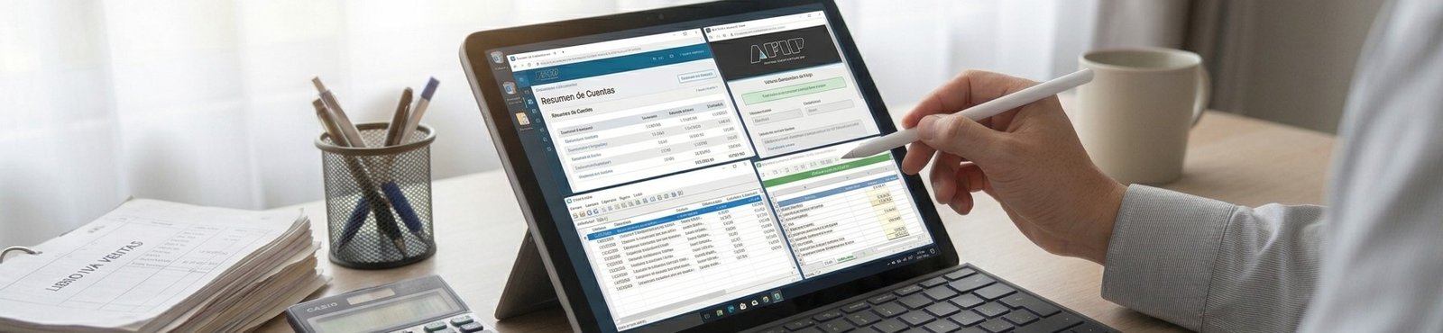 Atención contable y gestión virtual